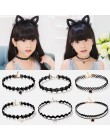 Moda 5 sztuk dziewczyny wielowarstwowa koronki czarny Choker naszyjnik Kid Stretch aksamitne klasyczne gotycki tatuaż koronki Ch