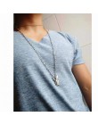 3.3*2.1cm zagraj w głowa królika charm naszyjniki kobiety biżuteria śmieszne zwierzęta naszyjnik człowiek biżuteria drop ship ok