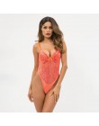 Ellolace Neon lato 21 kolory koronkowe body kobiety kwiatowy haft muszka przejrzyste Sexy body kombinezon kombinezony Party