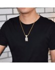 Nazwa własna korona Bail Drip inicjały Bubble Letters naszyjniki i wisiorek dla kobiet mężczyzn złoty kolor Cubic cyrkon Hip Hop