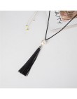ZN 2018 NEW Arrival Tassel wisiorek łańcuch sweter długie koraliki naszyjnik dla kobiet dziewczyn modna biżuteria na prezent