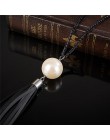 ZN 2018 NEW Arrival Tassel wisiorek łańcuch sweter długie koraliki naszyjnik dla kobiet dziewczyn modna biżuteria na prezent