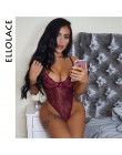 Ellolace Neon lato 21 kolory koronkowe body kobiety kwiatowy haft muszka przejrzyste Sexy body kombinezon kombinezony Party