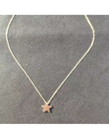 Moda gwiazda Choker naszyjnik kobiety biżuteria Chocker złota gwiazda naszyjnik na łańcuszek na szyję Bijoux Collares Mujer Coll