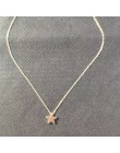 Moda gwiazda Choker naszyjnik kobiety biżuteria Chocker złota gwiazda naszyjnik na łańcuszek na szyję Bijoux Collares Mujer Coll