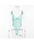 Kryptograficzna gorąca sprzedaż sheer koronkowe body kobiety backless przezroczysta siateczka łuk seksowny kombinezon 2019 catsu