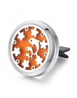 30mm drzewo życia ze stali nierdzewnej odświeżacz powietrza do samochodu perfumy dyfuzor olejków eterycznych Locket losowo wysła