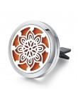 30mm drzewo życia ze stali nierdzewnej odświeżacz powietrza do samochodu perfumy dyfuzor olejków eterycznych Locket losowo wysła