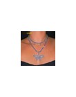 2020 iced out sparking bling cz różowy pinky kobiety dziewczyna biżuteria 5mm AAAAA cz łańcuch tenisowy hip hop fajny różowy cz 