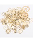 100 g/partia DIY tworzenia biżuterii Vintage Metal mieszane Gears zawieszenie Steampunk Gear zawieszki charms akcesoria do brans