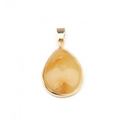 Naturalny kamień wisiorek w kształcie kropli wody kształt zawieszki agaty/RoseQuartz/Tiger Eye Charms dla naszyjniki tworzenia b