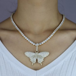 2020 iced out sparking bling cz różowy pinky kobiety dziewczyna biżuteria 5mm AAAAA cz łańcuch tenisowy hip hop fajny różowy cz 