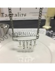 Rock Hip Hop Punk agrafka list wisiorek w kształcie gwiazdy Harajuku Gothic Metal Choker naszyjnik dla Egirl kobiety Bff prezent