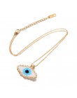 Go2boho Dropshipping naszyjnik oko proroka MIYUKI złoty łańcuszek naszyjniki Delica koraliki Beadwork Fatima kobiety biżuteria H
