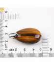 CSJA naturalny klejnot kamień kropla wody naszyjniki wisiorki tygrysie oko lazuryt jasny kryształ Opal uzdrawianie reiki biżuter