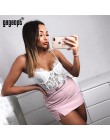 Gagaopt 2020 lato koronkowe body kobiety sukienka bodycon z wycięciami Sexy body kombinezon kombinezony Streetwear