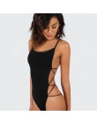 COLROVIE Strappy kombinezon bez pleców kobiety czarne gorące plażowe body bez rękawów granatowy z wycięciem Cross Slim Cami body