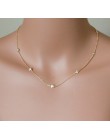 Nowy autentyczny 925 sterling silver cz koralik śliczne kobiety choker 40 + 5cm przedłużyć srebrny naszyjnik łańcuch