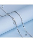 Trustdavis oryginalna 925 Sterling Silver Water-wave wąż Box łańcuch dla kobiety 40 cm/45 cm 0.7/0.8mm naszyjnik łańcuch DC06