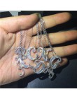 Choucong Handmade 26 liter zawieszki Pave AAAAA Cz 925 srebro ślubny naszyjnik naszyjnik dla kobiet biżuteria na przyjęcie ślubn