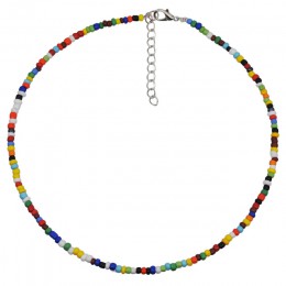 Yumfeel marka ręcznie robiona biżuteria naszyjnik z koralików kobiety artystyczne modne biżuteria z koralików Choker naszyjniki