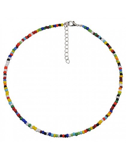 Yumfeel marka ręcznie robiona biżuteria naszyjnik z koralików kobiety artystyczne modne biżuteria z koralików Choker naszyjniki