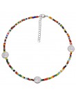 Yumfeel marka ręcznie robiona biżuteria naszyjnik z koralików kobiety artystyczne modne biżuteria z koralików Choker naszyjniki