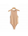 Sexy kobiety bodycon slim elastyczne khaki body 2019 moda eleganckie panie w stylu casual, klubowy party bez rękawów body femme 