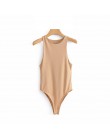 Sexy kobiety bodycon slim elastyczne khaki body 2019 moda eleganckie panie w stylu casual, klubowy party bez rękawów body femme 