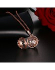 2019 wielostylowy Hollow LOVE Angel Wings stary naszyjnik Music Ball ciąża Bell naszyjnik zapachowy olejek eteryczny wisiorek me