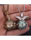 2019 wielostylowy Hollow LOVE Angel Wings stary naszyjnik Music Ball ciąża Bell naszyjnik zapachowy olejek eteryczny wisiorek me