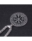SG Norse Vikings naszyjniki wisiorki Odin's Runes przeznaczenie wilk nadprzyrodzony księżyc Pentagram dla mężczyzn damska biżute