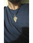 CHENGXUN Viking Wolf z węzeł celtycki antyczny wisiorek religijny naszyjnik mężczyźni moda męska Punk Cool Boys Collier