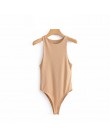 Sexy kobiety bodycon slim elastyczne khaki body 2019 moda eleganckie panie w stylu casual, klubowy party bez rękawów body femme 