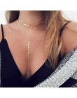 KISSWIFE gorąca sprzedaż złoto srebro kolorowe cekiny długi Tassel gwiazda Choker akcesoria naszyjnikowe dla kobiet biżuteria dw