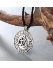 CHENGXUN Viking Wolf z węzeł celtycki antyczny wisiorek religijny naszyjnik mężczyźni moda męska Punk Cool Boys Collier