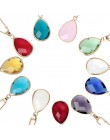 XINYAO 12 kolorów Birthstone naturalny kamień naszyjnik Druzy kwarcowy klejnot kamień kryształ Diy naszyjnik charms kobiety indy