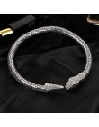 Jeśli mnie modna osobowość Rhinestone Crystal Snake Choker naszyjnik dla kobiet srebrny złoty kolor komunikat biżuteria nowy pro