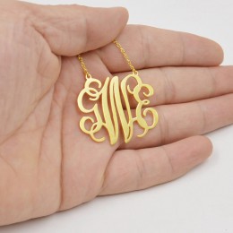 Boho spersonalizowany Monogram naszyjnik ze stali nierdzewnej stalowy łańcuch różany złoty Choker niestandardowe inicjały naszyj