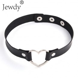 2020 Gothic punk harajuku naszyjnik koło kłódka serce choker ze sztucznej skóry Lady Collares klucz biżuteria dla kobiet naszyjn