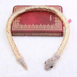 Jeśli mnie modna osobowość Rhinestone Crystal Snake Choker naszyjnik dla kobiet srebrny złoty kolor komunikat biżuteria nowy pro