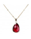 XINYAO 12 kolorów Birthstone naturalny kamień naszyjnik Druzy kwarcowy klejnot kamień kryształ Diy naszyjnik charms kobiety indy