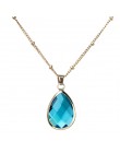 XINYAO 12 kolorów Birthstone naturalny kamień naszyjnik Druzy kwarcowy klejnot kamień kryształ Diy naszyjnik charms kobiety indy