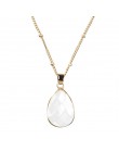 XINYAO 12 kolorów Birthstone naturalny kamień naszyjnik Druzy kwarcowy klejnot kamień kryształ Diy naszyjnik charms kobiety indy