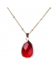 XINYAO 12 kolorów Birthstone naturalny kamień naszyjnik Druzy kwarcowy klejnot kamień kryształ Diy naszyjnik charms kobiety indy