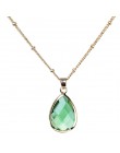 XINYAO 12 kolorów Birthstone naturalny kamień naszyjnik Druzy kwarcowy klejnot kamień kryształ Diy naszyjnik charms kobiety indy