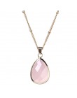 XINYAO 12 kolorów Birthstone naturalny kamień naszyjnik Druzy kwarcowy klejnot kamień kryształ Diy naszyjnik charms kobiety indy