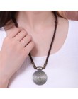 Nowe Chokers Vintage kobiety biżuteria choker naszyjnik colar długi skórzany komunikat naszyjnik kobieta collier kolye collares