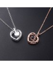 SG nowy kreatywny 100 języków kocham cię 520 naszyjniki romantyczne wspomnienie miłości wisiorek na zamówienie Choker Lady Girl 