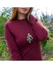 Kobiece prezenty biżuteria dla kobiet na szyi z dekoracyjnym łańcuchem biżuteria Choker Blade wisiorek modne naszyjniki 2019 Bes